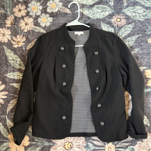 Maurices Jackets & Blazers - Maurices Black Double-Breasted Jacket